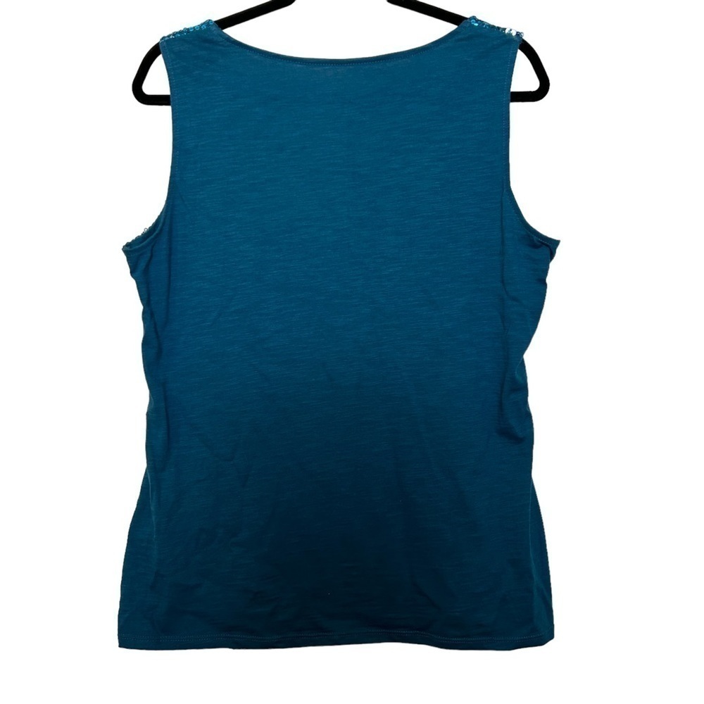 Coldwater Creek Sequin Chevron Pattern Sleeveless… - image 6